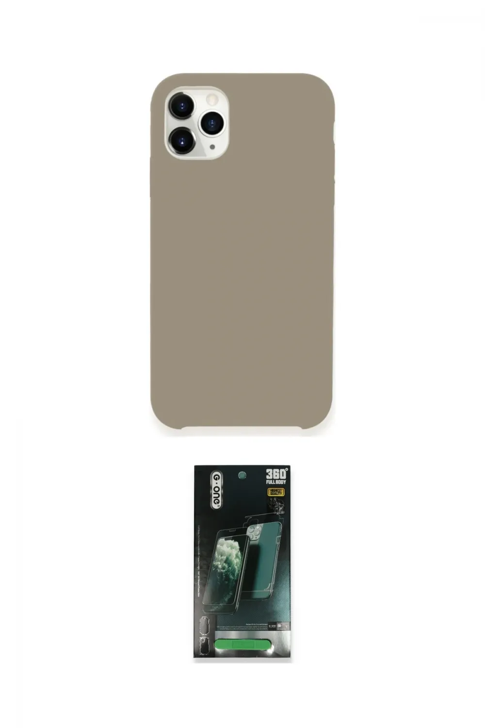 ieg™ iPhone 11 Pro Kılıf Zirve Modern Özel Seri - Şeffaf 360 Full Body Arka Koruyucu
