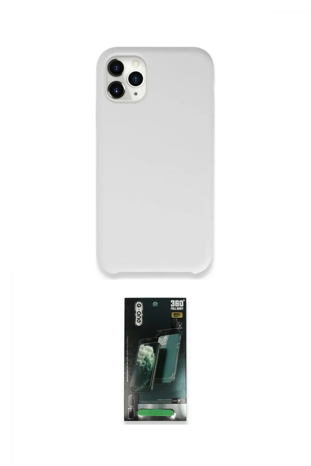 ieg™ iPhone 11 Pro Kılıf Zirve Modern Özel Seri - Şeffaf 360 Full Body Arka Koruyucu