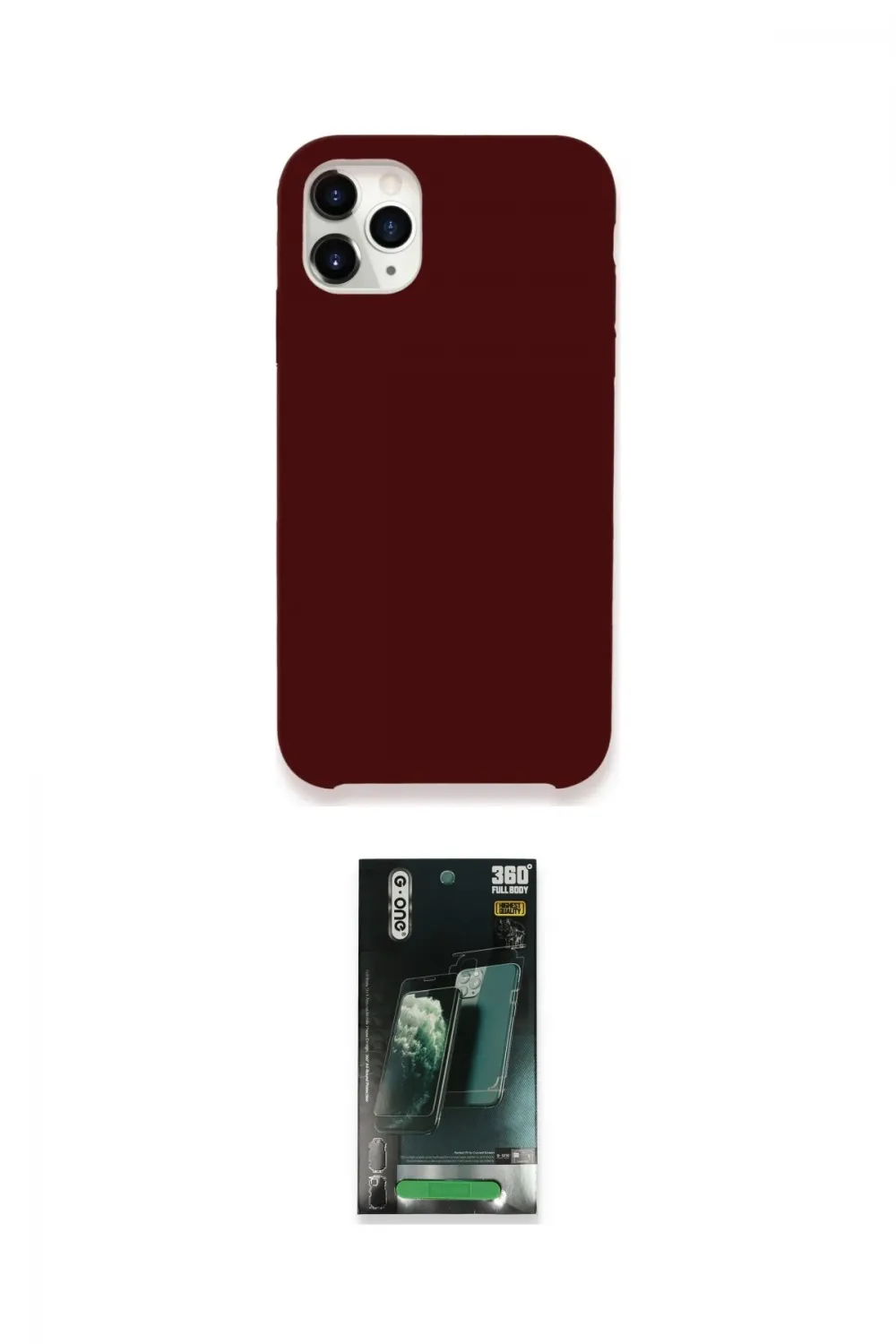 ieg™ iPhone 11 Pro Kılıf Zirve Modern Özel Seri - Şeffaf 360 Full Body Arka Koruyucu
