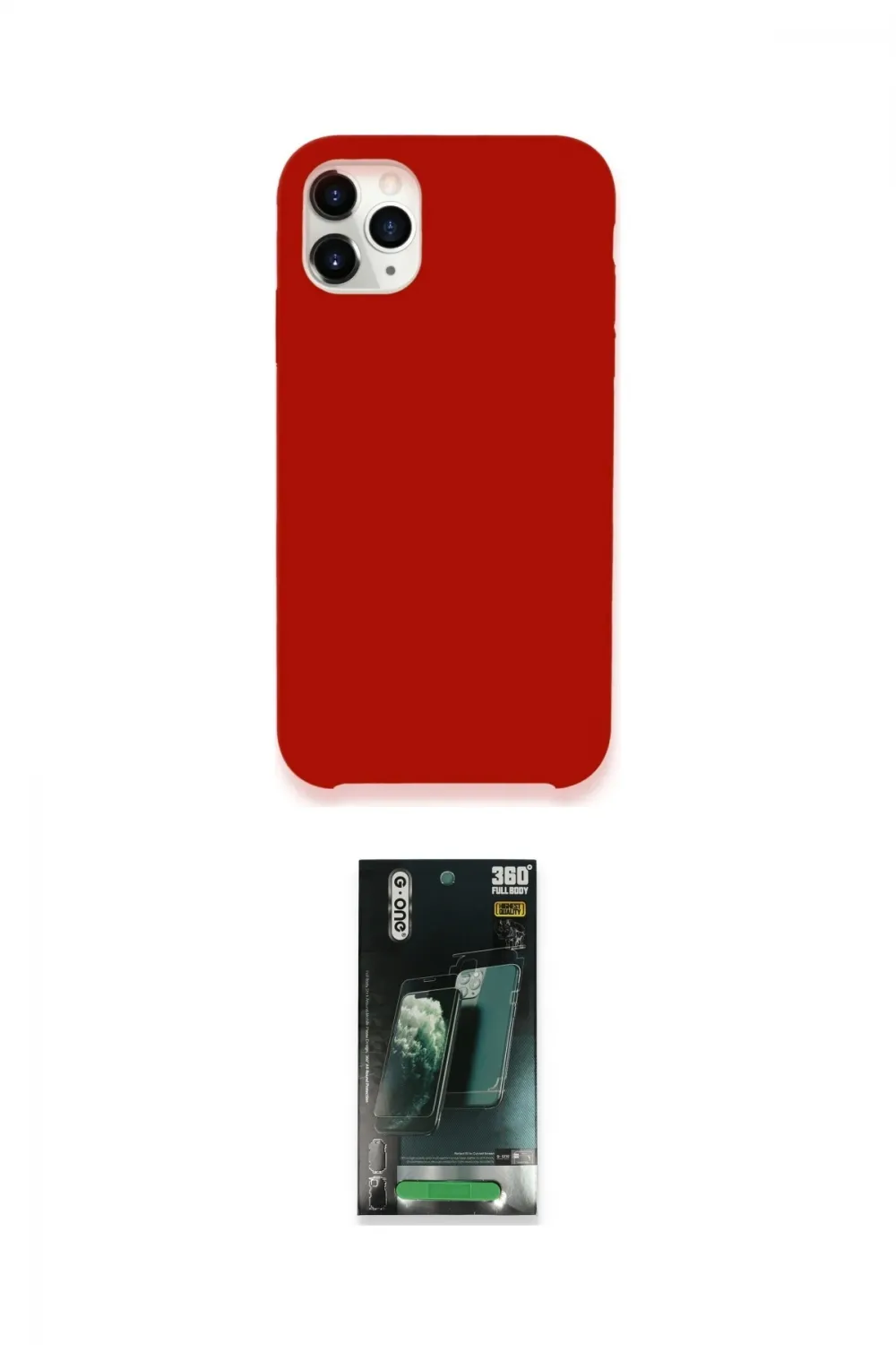 ieg™ iPhone 11 Pro Kılıf Zirve Modern Özel Seri - Şeffaf 360 Full Body Arka Koruyucu