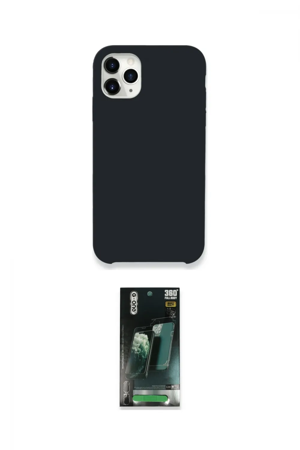 ieg™ iPhone 11 Pro Kılıf Zirve Modern Özel Seri - Şeffaf 360 Full Body Arka Koruyucu