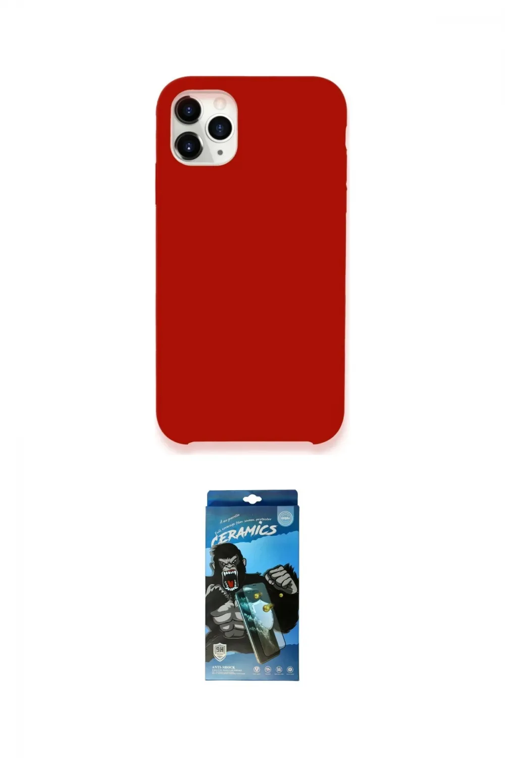 ieg™ iPhone 11 Pro Kılıf Zirve Modern Özel Seri - Siyah 34D Izgaralı Cam