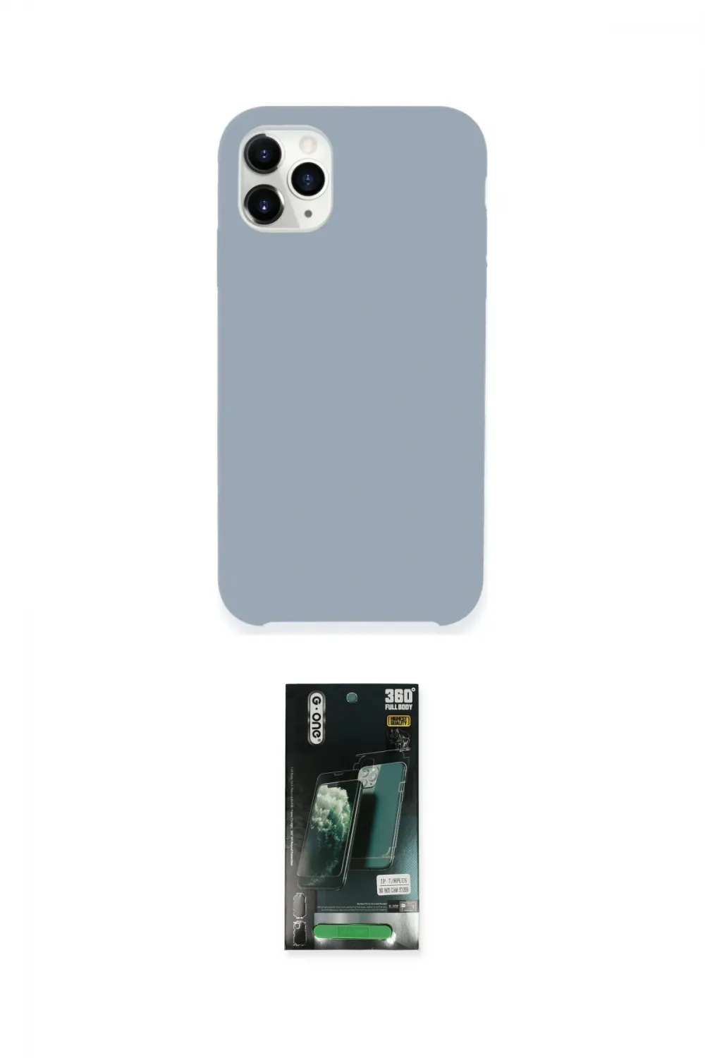 ieg™ iPhone 11 Pro Kılıf Zirve Modern Özel Seri - Siyah 360 Mat Full Body Arka Koruyucu