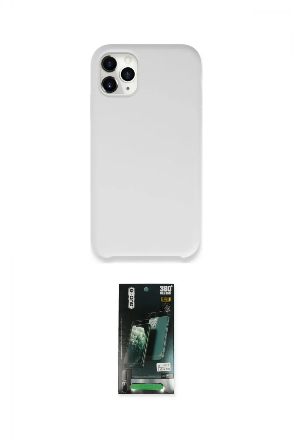 ieg™ iPhone 11 Pro Kılıf Zirve Modern Özel Seri - Siyah 360 Mat Full Body Arka Koruyucu