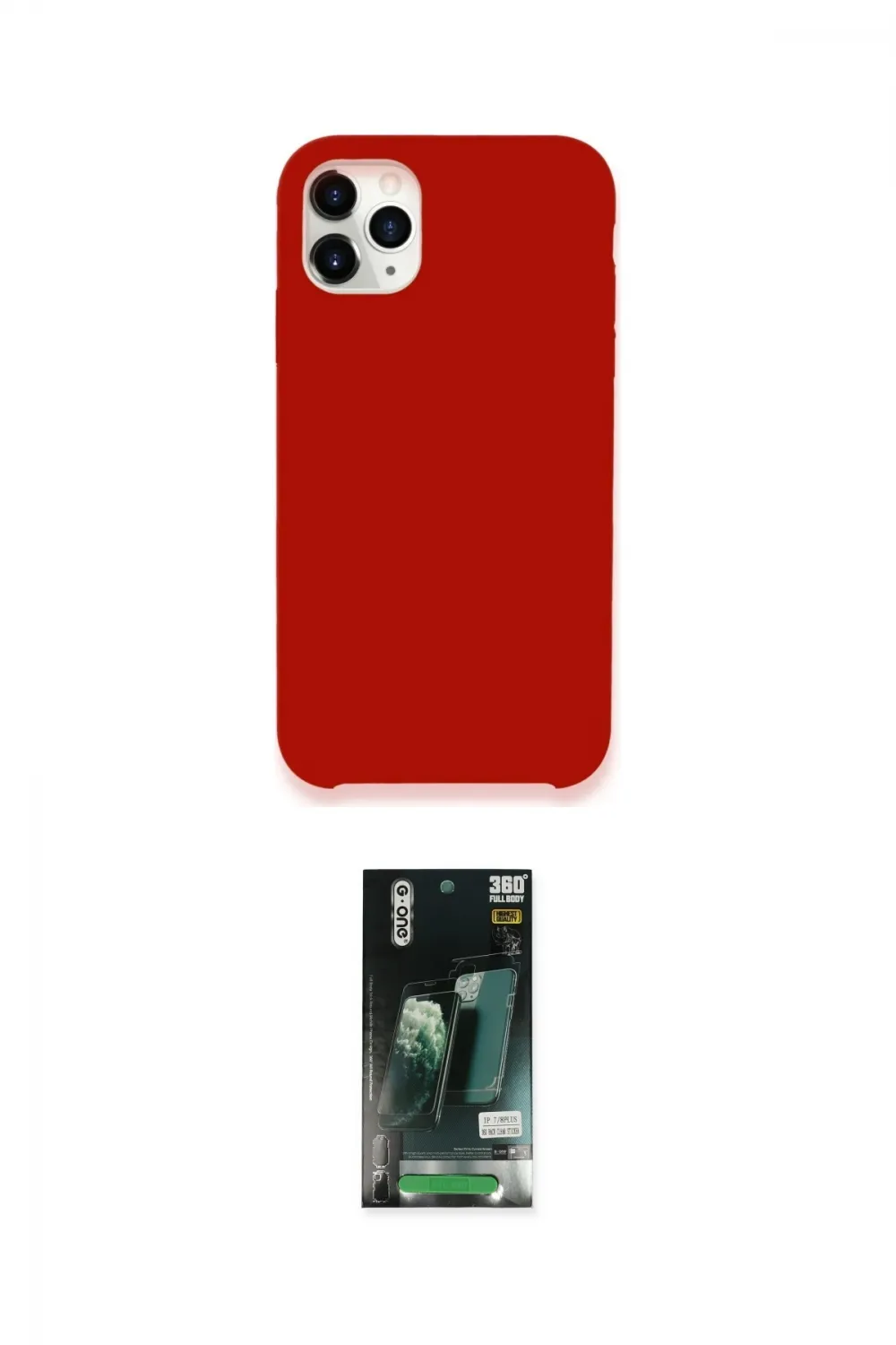 ieg™ iPhone 11 Pro Kılıf Zirve Modern Özel Seri - Siyah 360 Mat Full Body Arka Koruyucu
