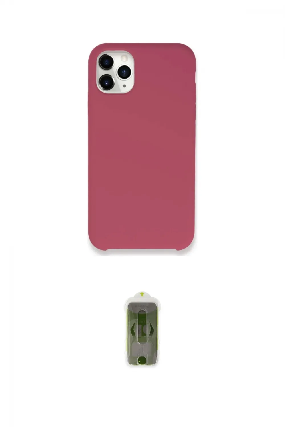 ieg™ iPhone 11 Pro Kılıf Zirve Modern Özel Seri - Siyah Joko Magic 5D Hayalet Cam