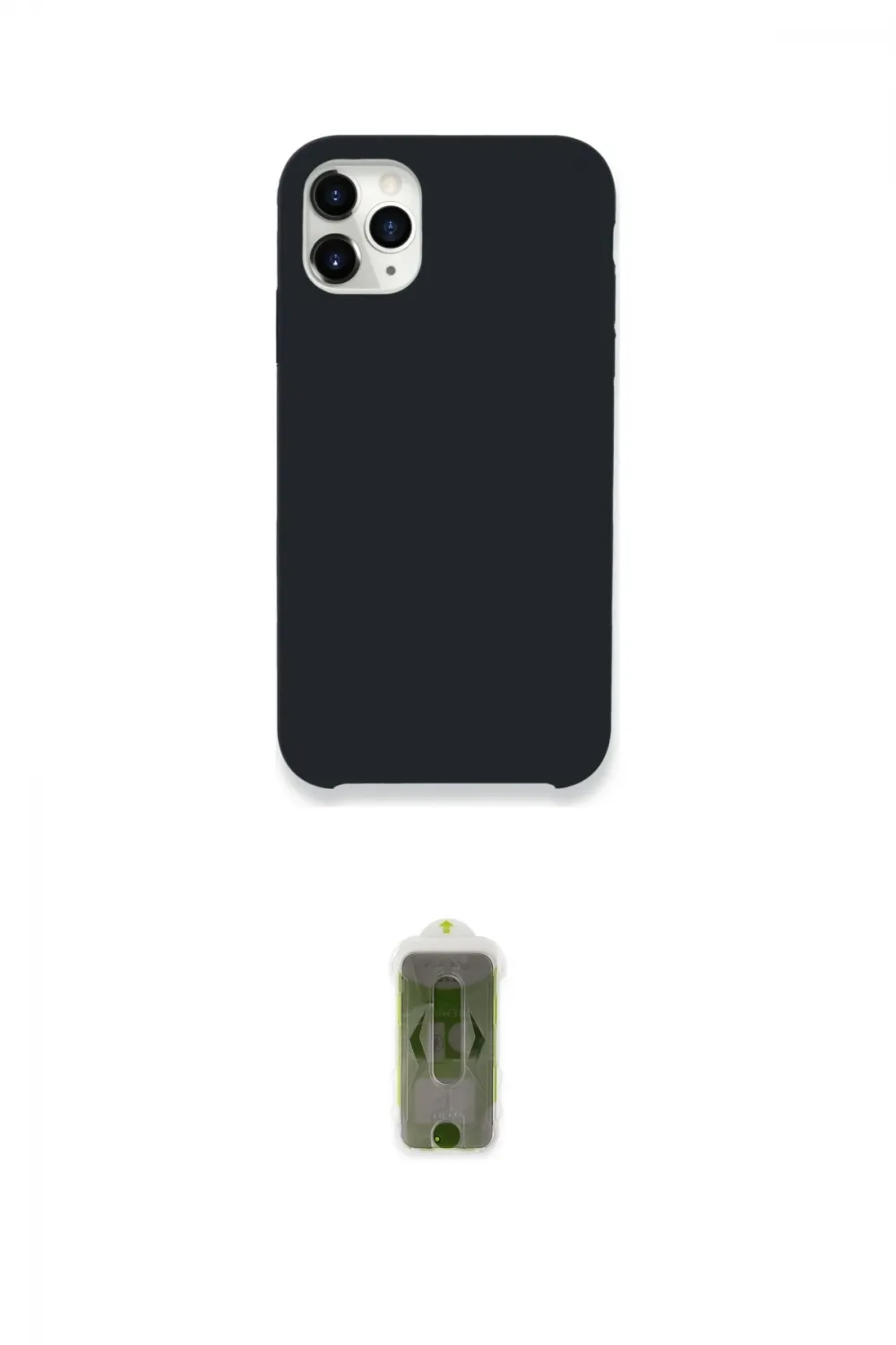ieg™ iPhone 11 Pro Kılıf Zirve Modern Özel Seri - Siyah Joko Magic 5D Hayalet Cam