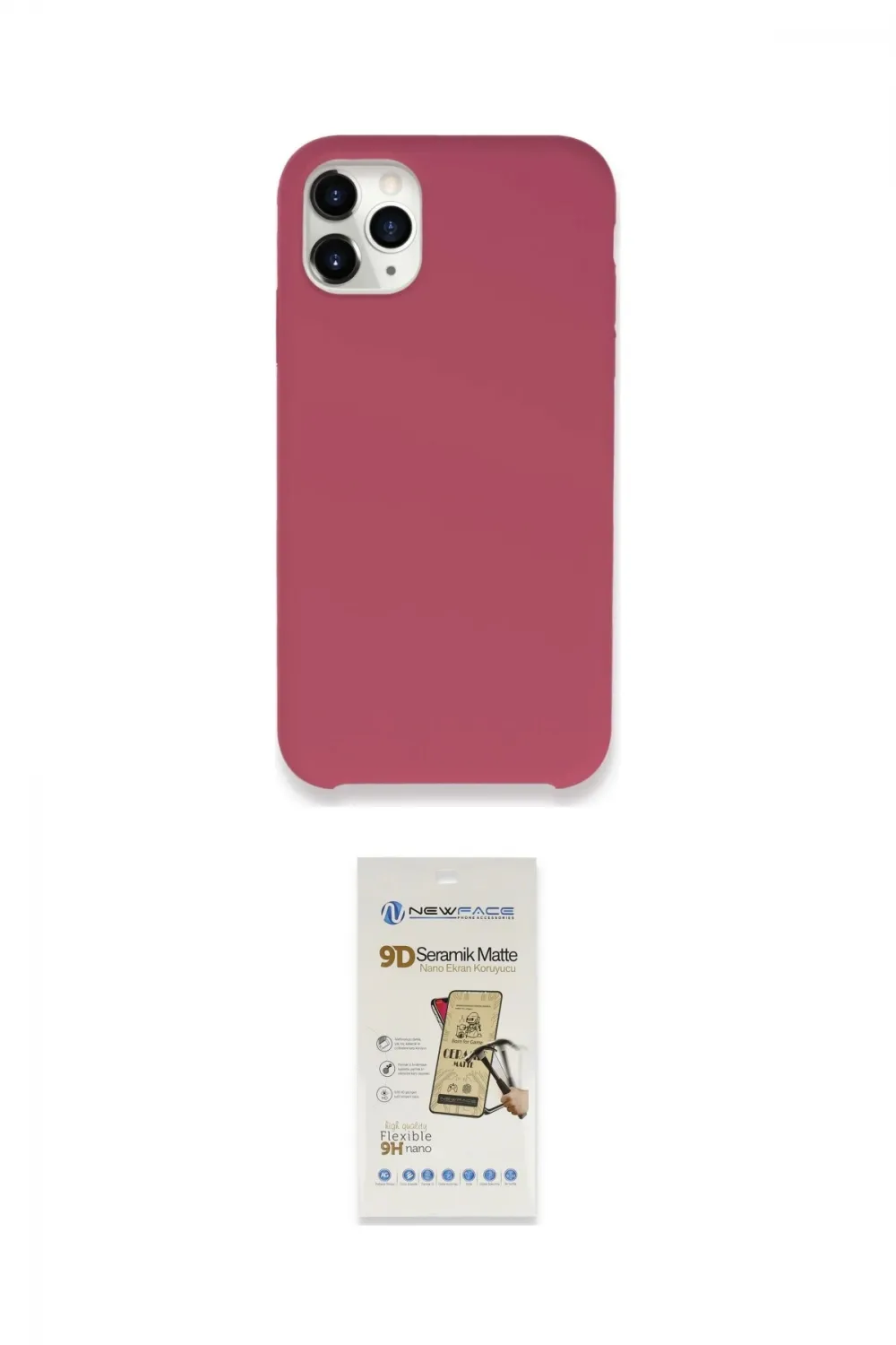 ieg™ iPhone 11 Pro Kılıf Zirve Modern Özel Seri - Siyah Mat Seramik Nano Ekran Koruyucu