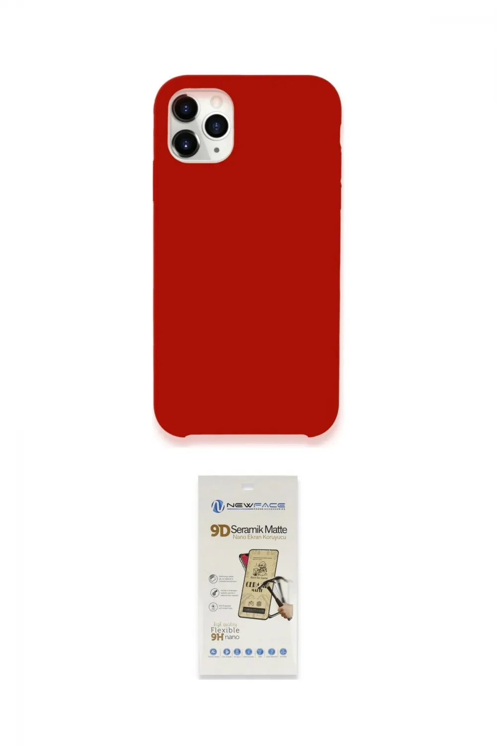 ieg™ iPhone 11 Pro Kılıf Zirve Modern Özel Seri - Siyah Mat Seramik Nano Ekran Koruyucu