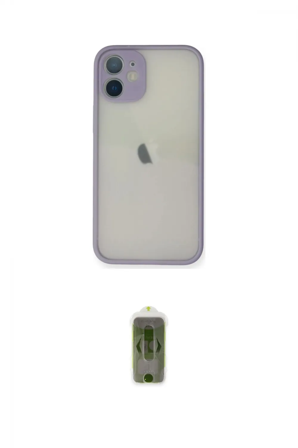 ieg™ iPhone 11 Pro Max Kılıf Ahenk Çizgi Serisi - Siyah Joko Magic 5D Hayalet Cam