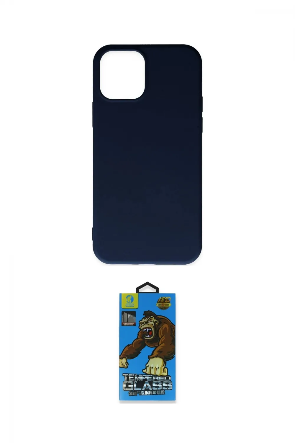 ieg™ iPhone 11 Pro Max Kılıf Ahenk Serisi - Siyah 18D Cam Ekran Koruyucu