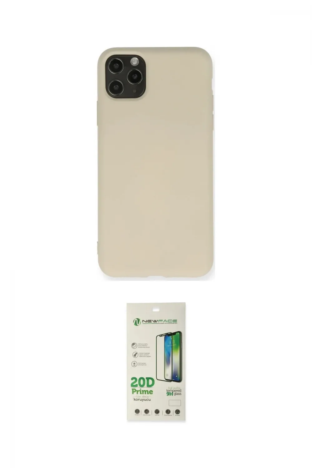 ieg™ iPhone 11 Pro Max Kılıf Ahenk Serisi - Siyah 20D Premium Cam Ekran Koruyucu