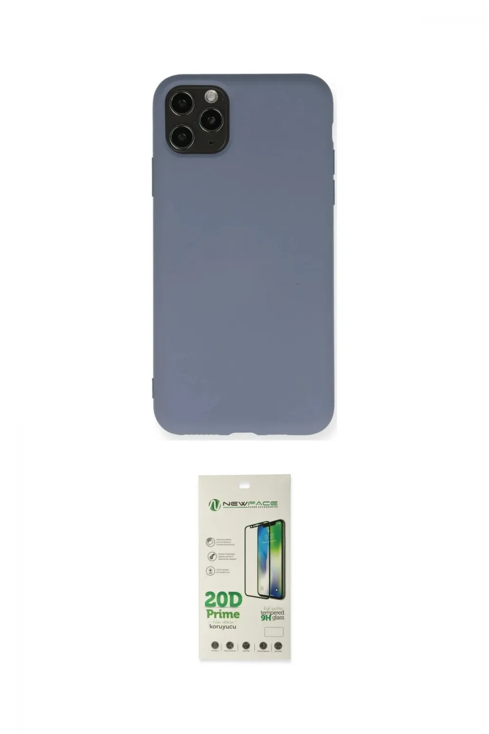 ieg™ iPhone 11 Pro Max Kılıf Ahenk Serisi - Siyah 20D Premium Cam Ekran Koruyucu