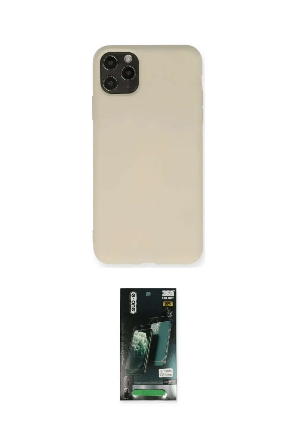 ieg™ iPhone 11 Pro Max Kılıf Ahenk Serisi - Siyah 360 Mat Full Body Arka Koruyucu