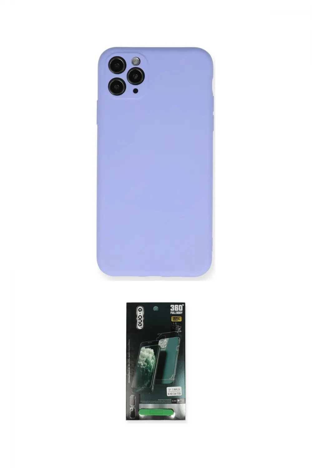 ieg™ iPhone 11 Pro Max Kılıf Ahenk Serisi - Siyah 360 Mat Full Body Arka Koruyucu