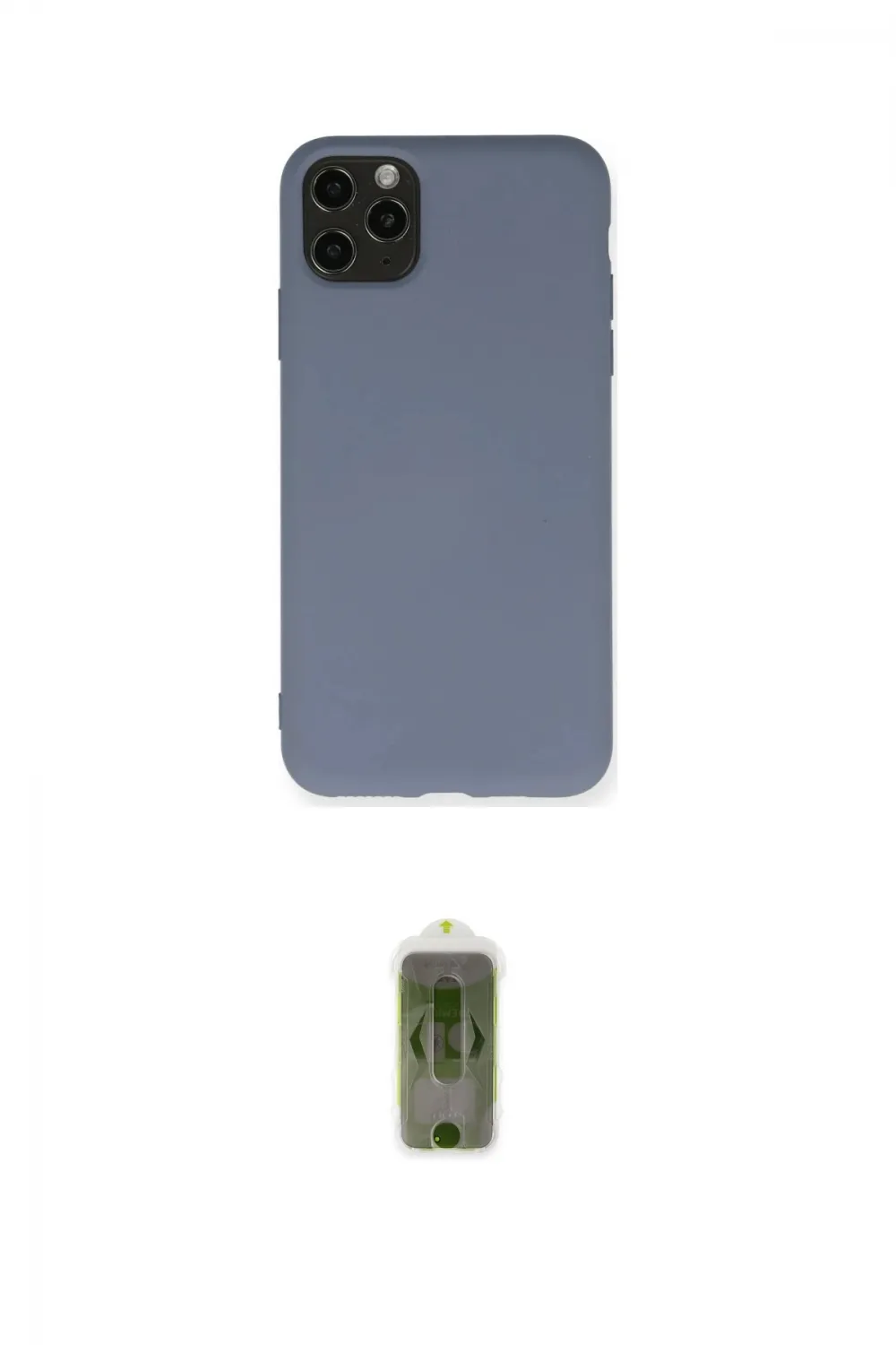 ieg™ iPhone 11 Pro Max Kılıf Ahenk Serisi - Siyah Joko Magic 5D Hayalet Cam