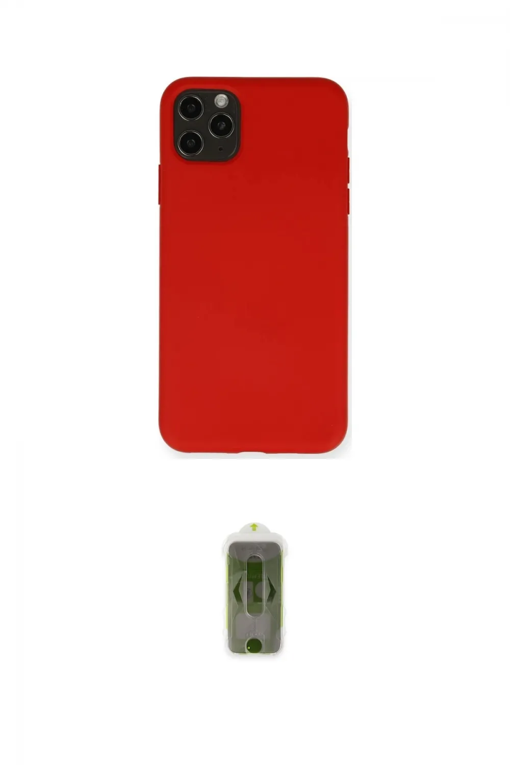 ieg™ iPhone 11 Pro Max Kılıf Ahenk Serisi - Siyah Joko Magic 5D Hayalet Cam