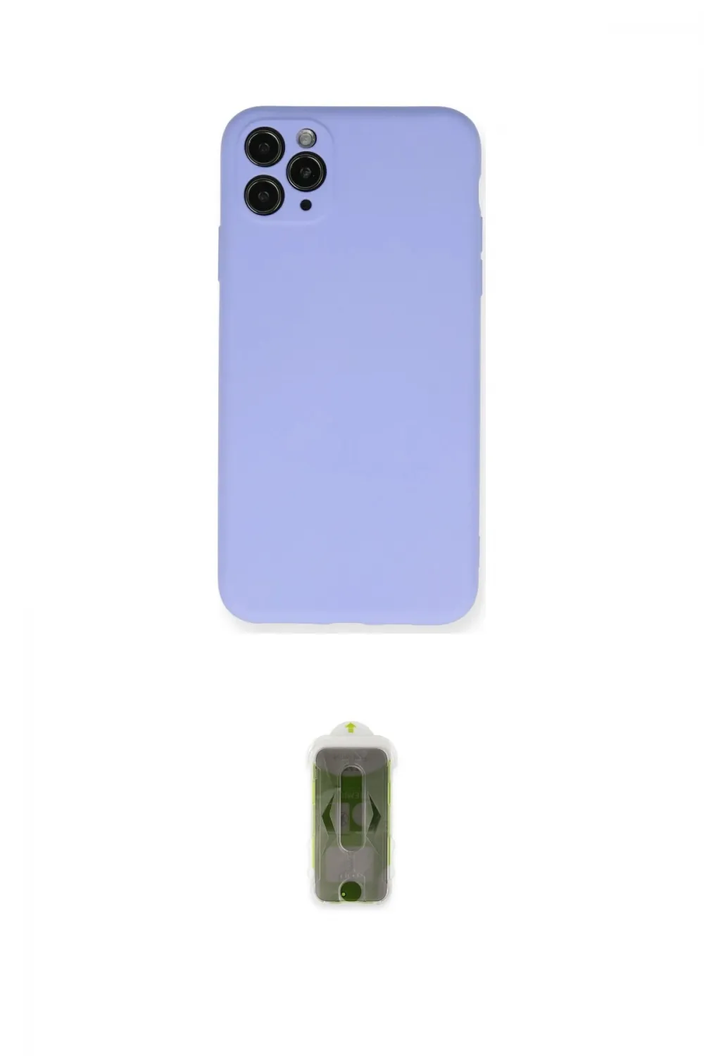 ieg™ iPhone 11 Pro Max Kılıf Ahenk Serisi - Siyah Joko Magic 5D Hayalet Cam