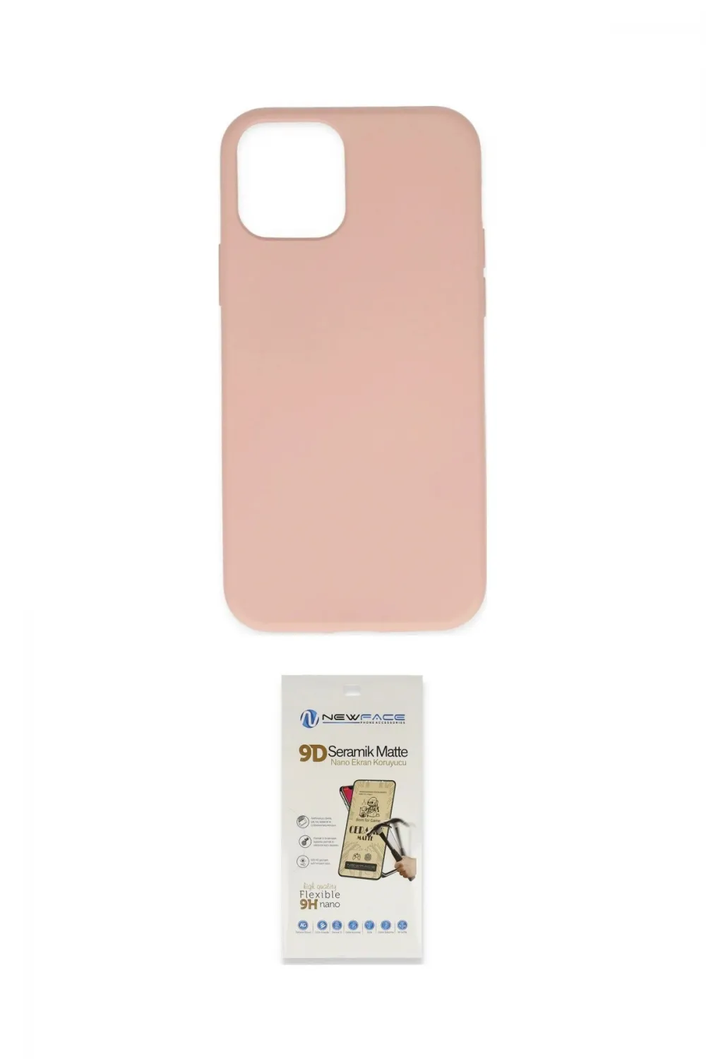 ieg™ iPhone 11 Pro Max Kılıf Ahenk Serisi - Siyah Mat Seramik Nano Ekran Koruyucu