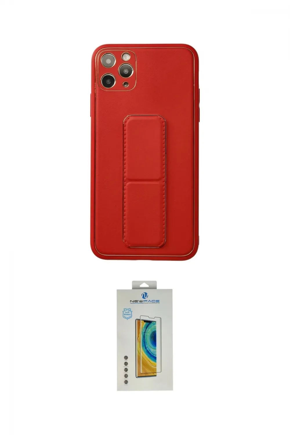 ieg™ iPhone 11 Pro Max Kılıf Akış Doku - Siyah Polymer Nano Ekran Koruyucu