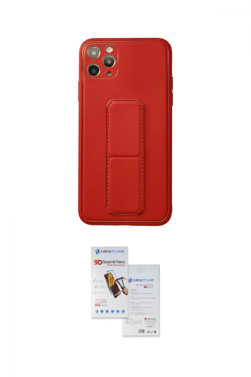 ieg™ iPhone 11 Pro Max Kılıf Akış Doku - Siyah Seramik Nano Ekran Koruyucu