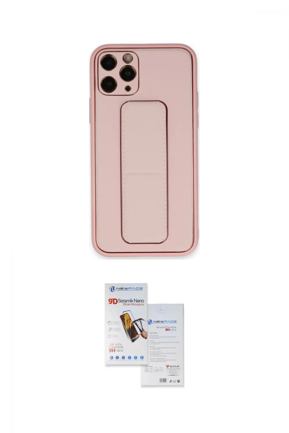 ieg™ iPhone 11 Pro Max Kılıf Akış Doku - Siyah Seramik Nano Ekran Koruyucu
