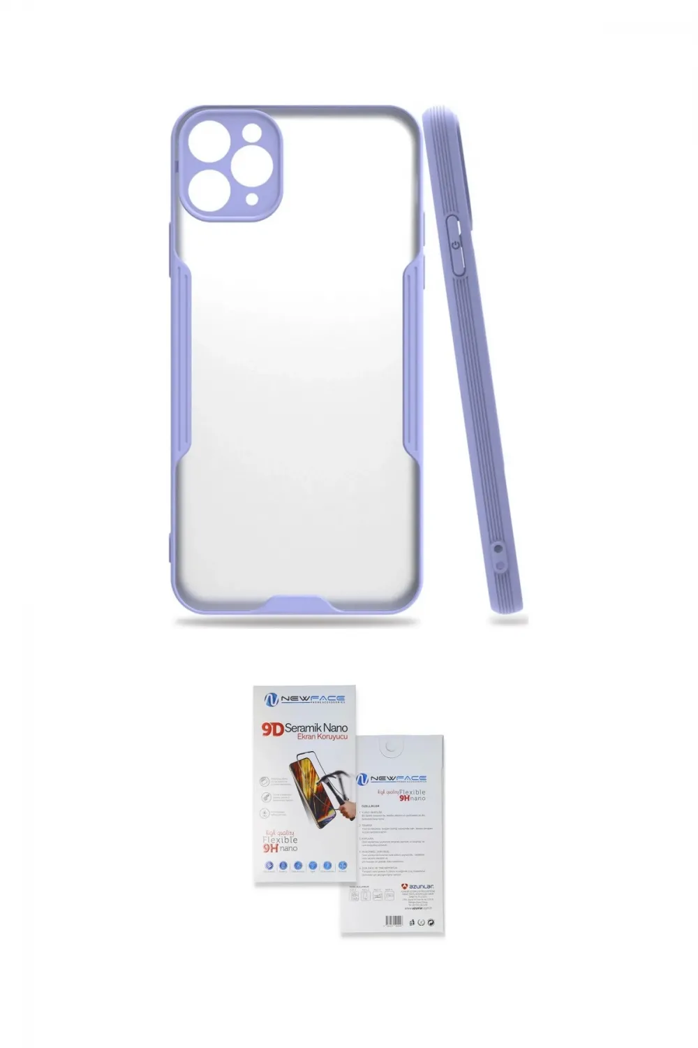 ieg™ iPhone 11 Pro Max Kılıf Atlas Asil Serisi - Siyah Seramik Nano Ekran Koruyucu