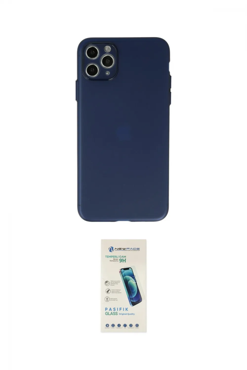 ieg™ iPhone 11 Pro Max Kılıf Atlas Minimal Prime - Şeffaf Pasifik Cam Ekran Koruyucu