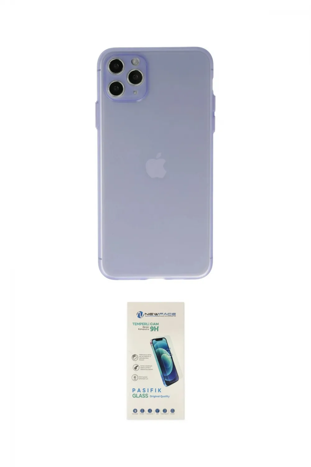 ieg™ iPhone 11 Pro Max Kılıf Atlas Minimal Prime - Şeffaf Pasifik Cam Ekran Koruyucu
