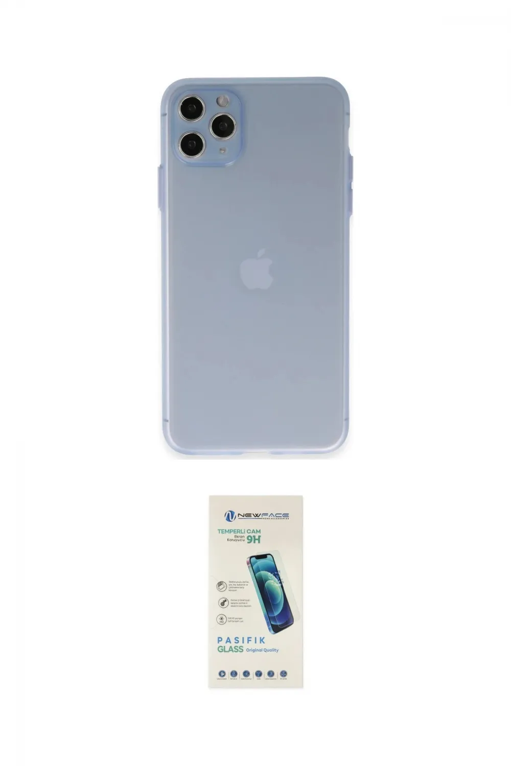 ieg™ iPhone 11 Pro Max Kılıf Atlas Minimal Prime - Şeffaf Pasifik Cam Ekran Koruyucu
