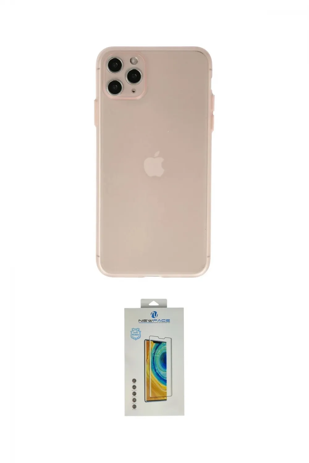 ieg™ iPhone 11 Pro Max Kılıf Atlas Minimal Prime - Siyah Polymer Nano Ekran Koruyucu