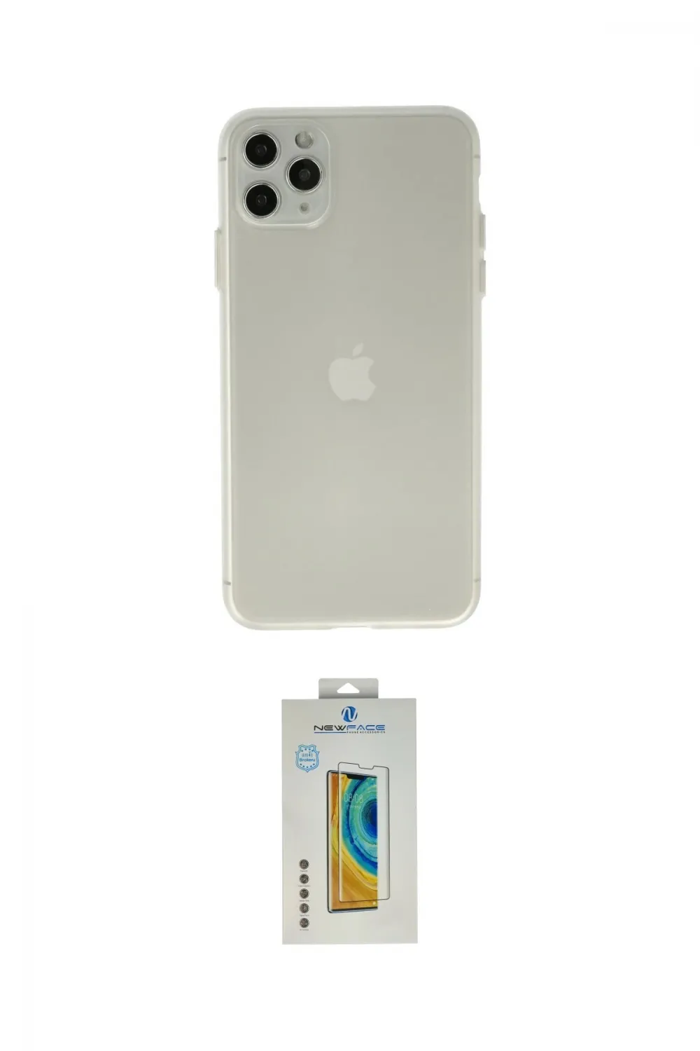 ieg™ iPhone 11 Pro Max Kılıf Atlas Minimal Prime - Siyah Polymer Nano Ekran Koruyucu