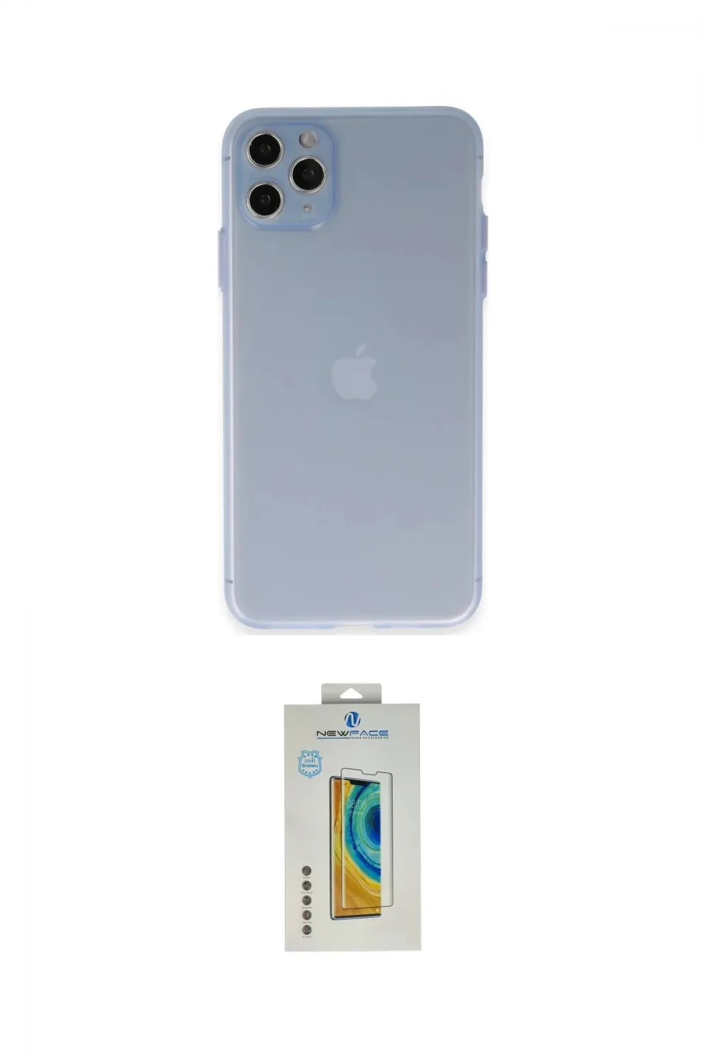 ieg™ iPhone 11 Pro Max Kılıf Atlas Minimal Prime - Siyah Polymer Nano Ekran Koruyucu