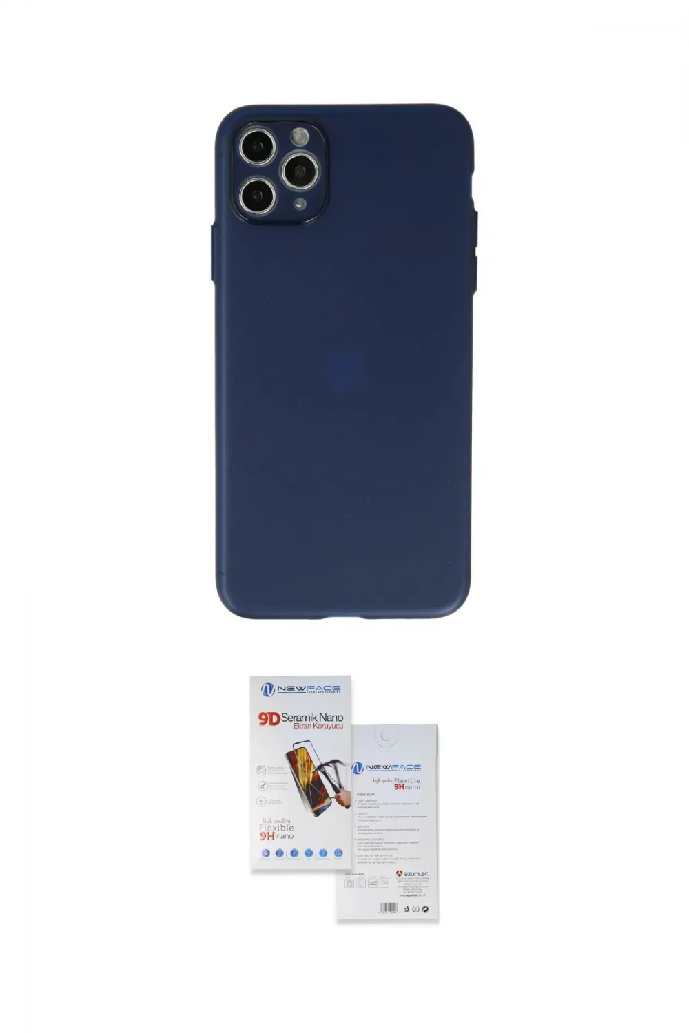 ieg™ iPhone 11 Pro Max Kılıf Atlas Minimal Prime - Siyah Seramik Nano Ekran Koruyucu