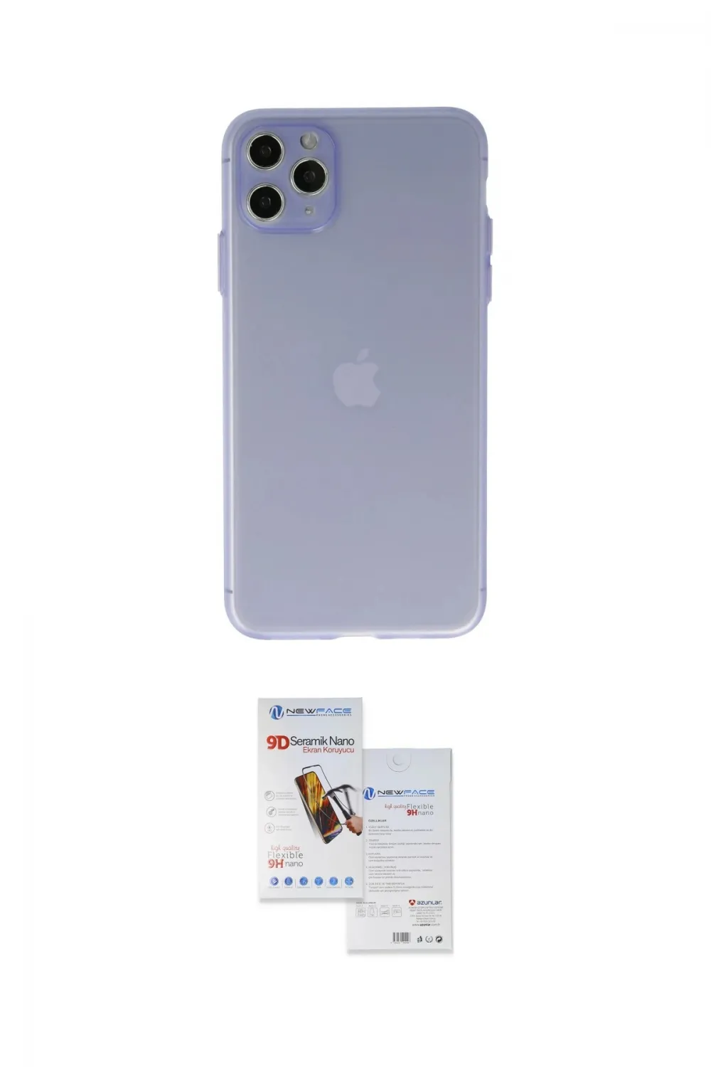 ieg™ iPhone 11 Pro Max Kılıf Atlas Minimal Prime - Siyah Seramik Nano Ekran Koruyucu