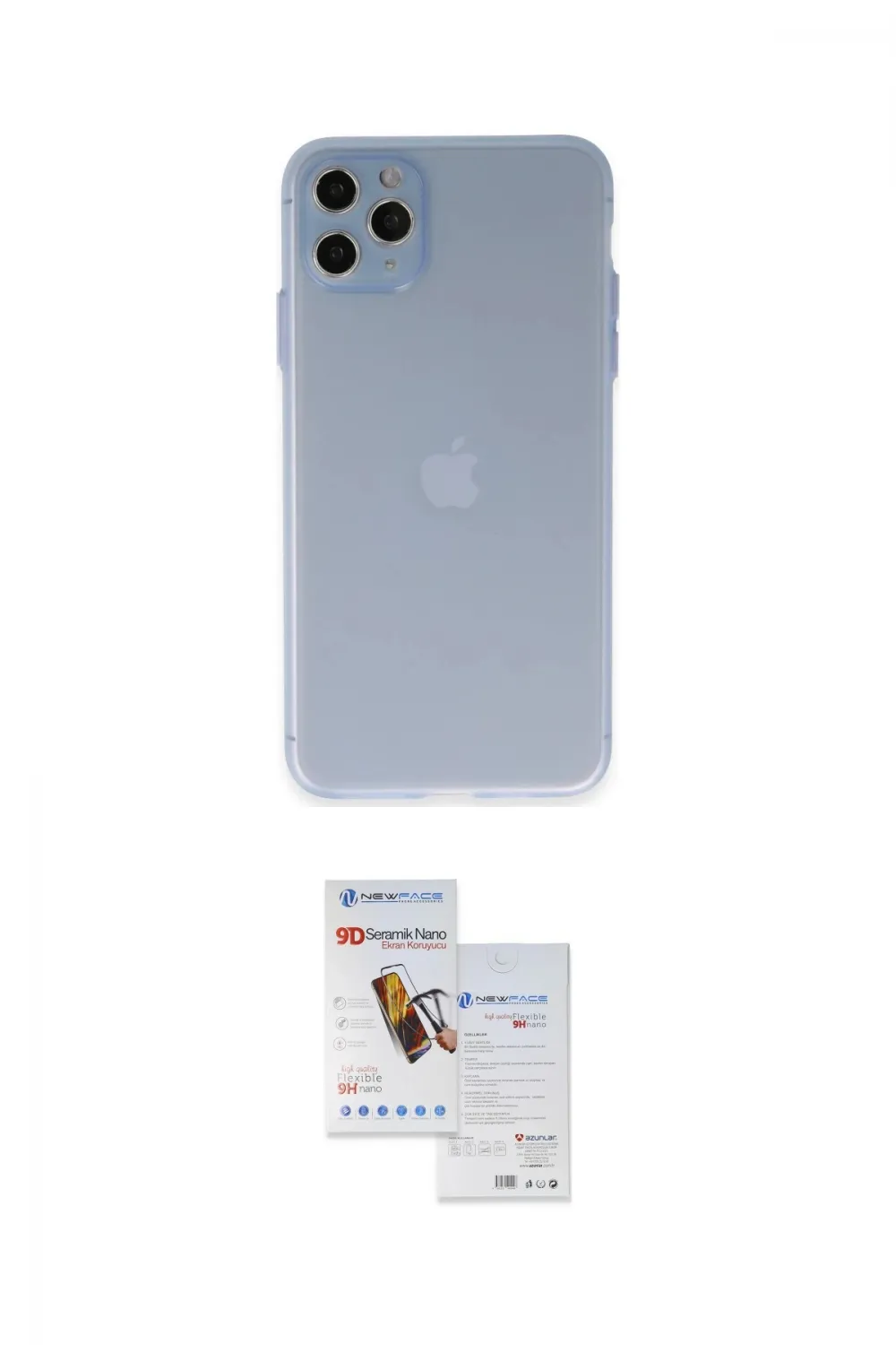 ieg™ iPhone 11 Pro Max Kılıf Atlas Minimal Prime - Siyah Seramik Nano Ekran Koruyucu