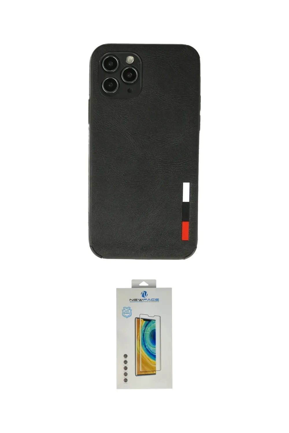 ieg™ iPhone 11 Pro Max Kılıf Doruk Asil Koleksiyonu - Siyah Polymer Nano Ekran Koruyucu