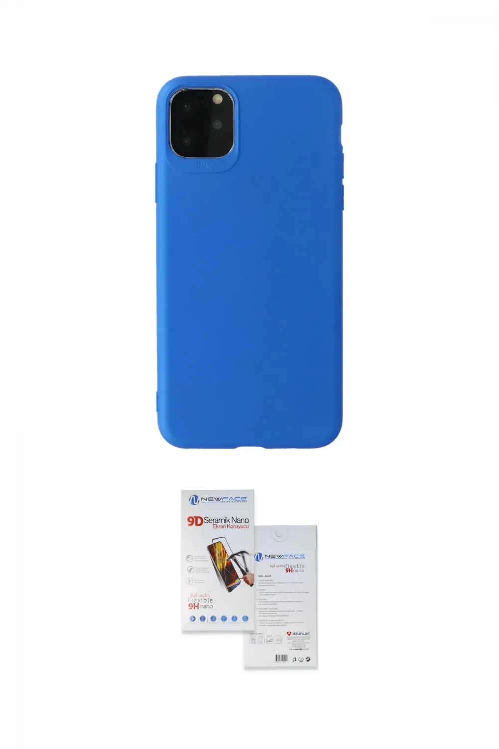 ieg™ iPhone 11 Pro Max Kılıf Kozmos Yansıma Özel Seri - Siyah Seramik Nano Ekran Koruyucu