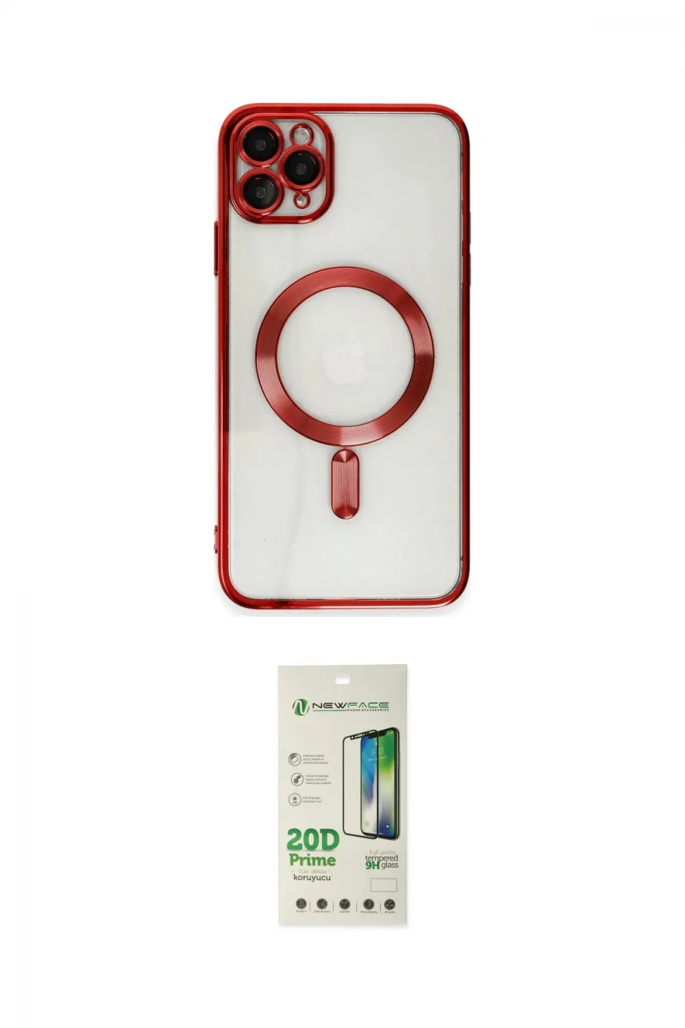 ieg™ iPhone 11 Pro Max Kılıf Nova Işık Özel Seri - Siyah 20D Premium Cam Ekran Koruyucu