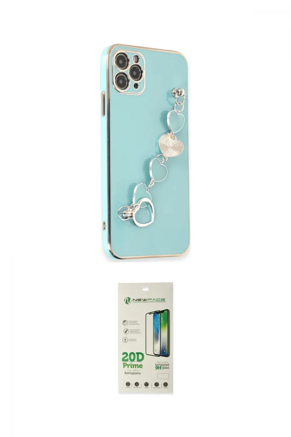ieg™ iPhone 11 Pro Max Kılıf Nova Işık Prime - Siyah 20D Premium Cam Ekran Koruyucu