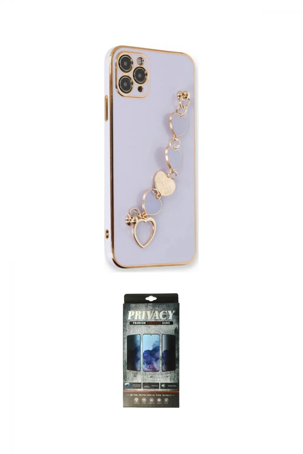 ieg™ iPhone 11 Pro Max Kılıf Nova Işık Prime - Siyah 34D Hayalet Izgaralı Cam
