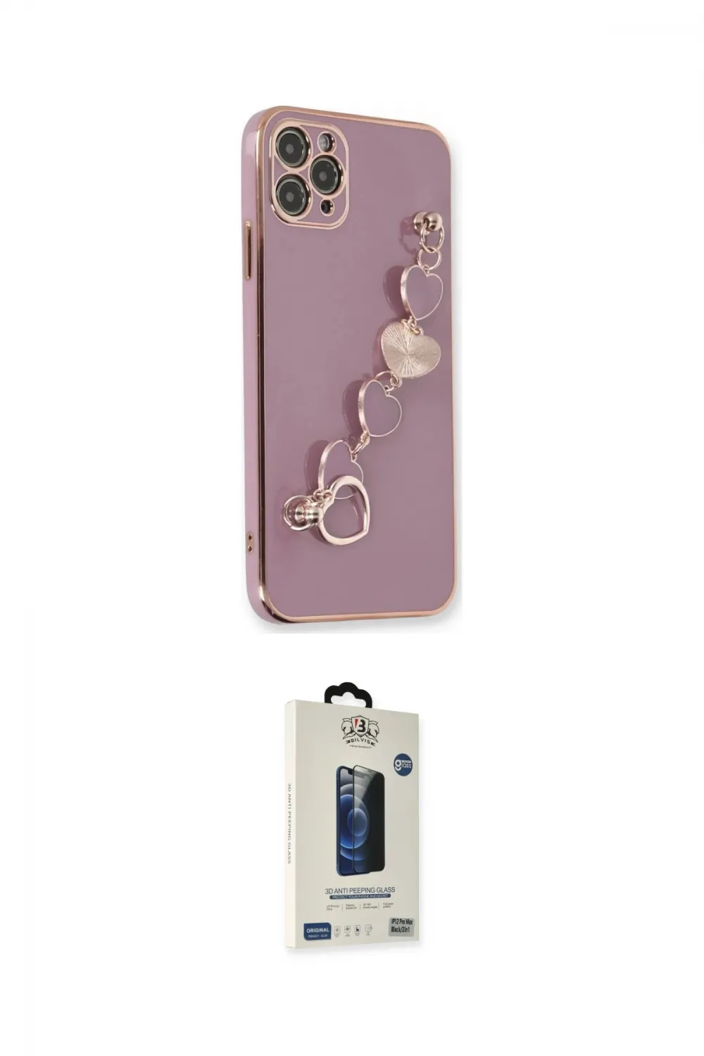 ieg™ iPhone 11 Pro Max Kılıf Nova Işık Prime - Siyah Bilvis Hayalet Cam Ekran Koruyucu