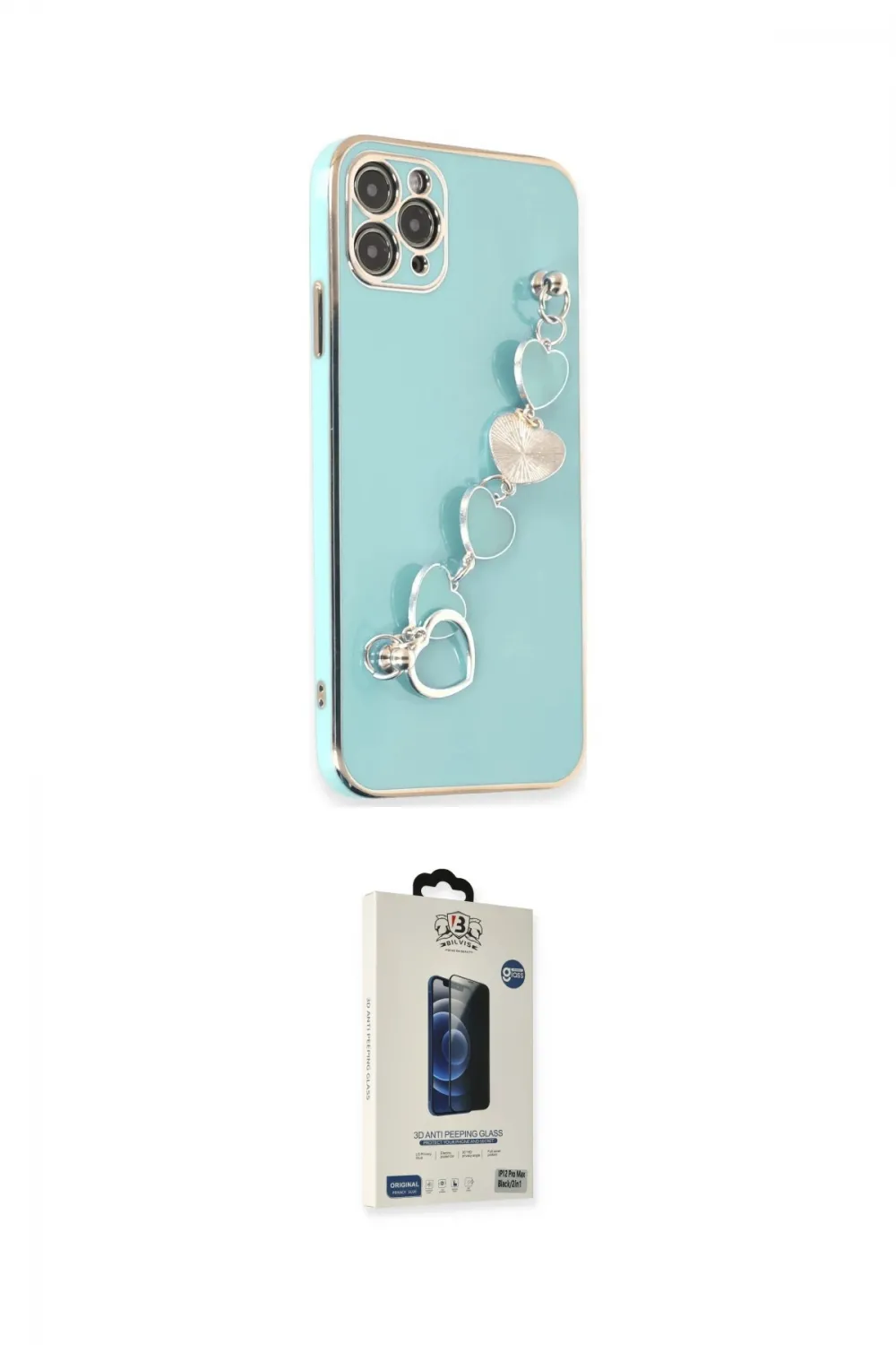 ieg™ iPhone 11 Pro Max Kılıf Nova Işık Prime - Siyah Bilvis Hayalet Cam Ekran Koruyucu