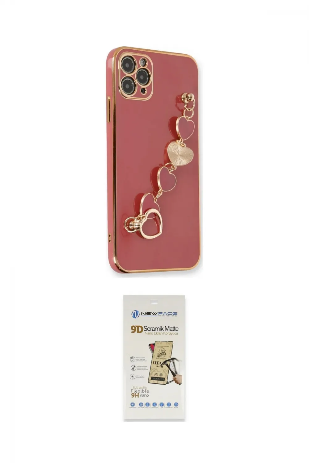 ieg™ iPhone 11 Pro Max Kılıf Nova Işık Prime - Siyah Mat Seramik Nano Ekran Koruyucu