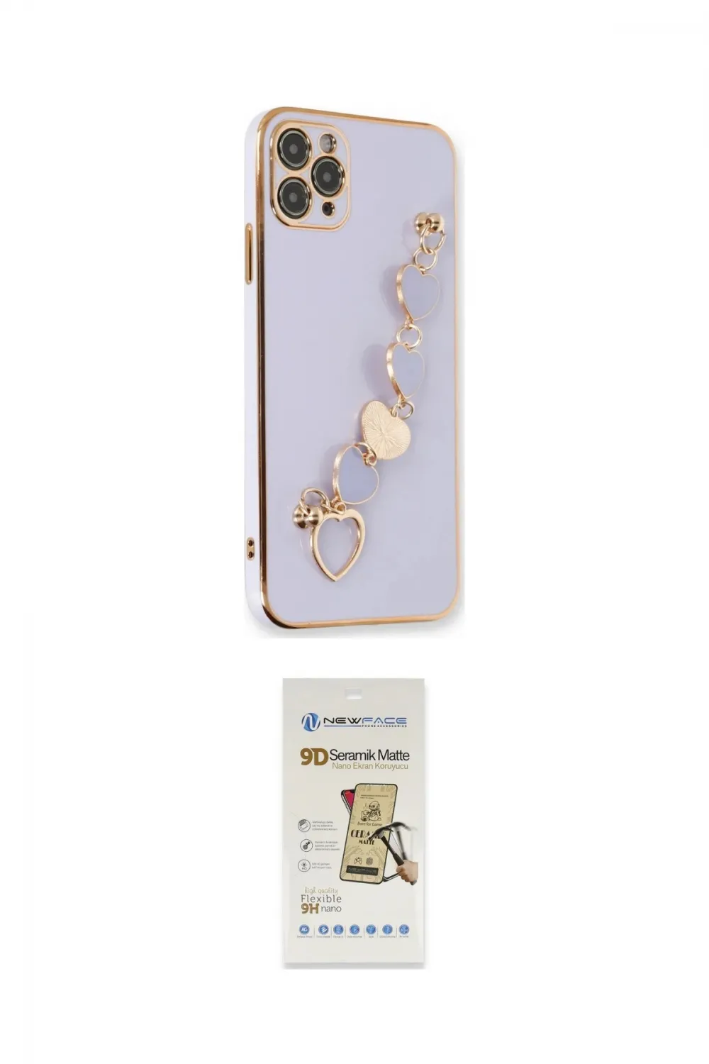 ieg™ iPhone 11 Pro Max Kılıf Nova Işık Prime - Siyah Mat Seramik Nano Ekran Koruyucu