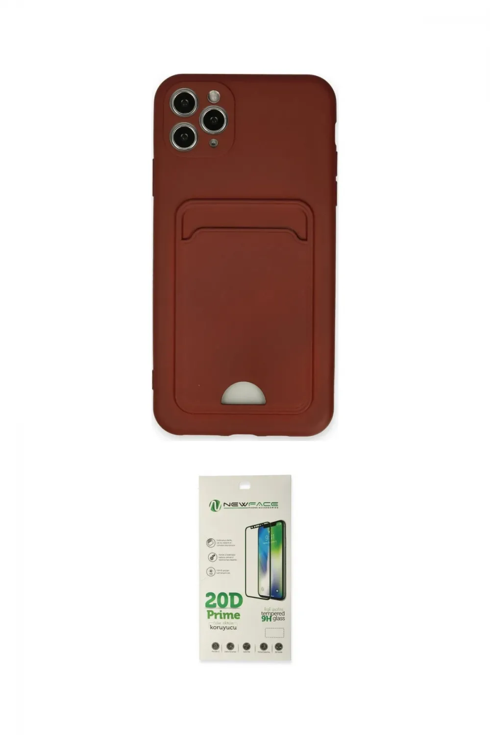ieg™ iPhone 11 Pro Max Kılıf Vadi Çizgi Prime - Siyah 20D Premium Cam Ekran Koruyucu