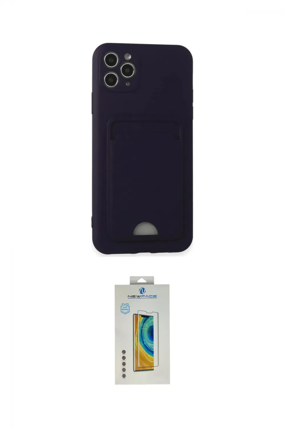 ieg™ iPhone 11 Pro Max Kılıf Vadi Çizgi Prime - Siyah Polymer Nano Ekran Koruyucu