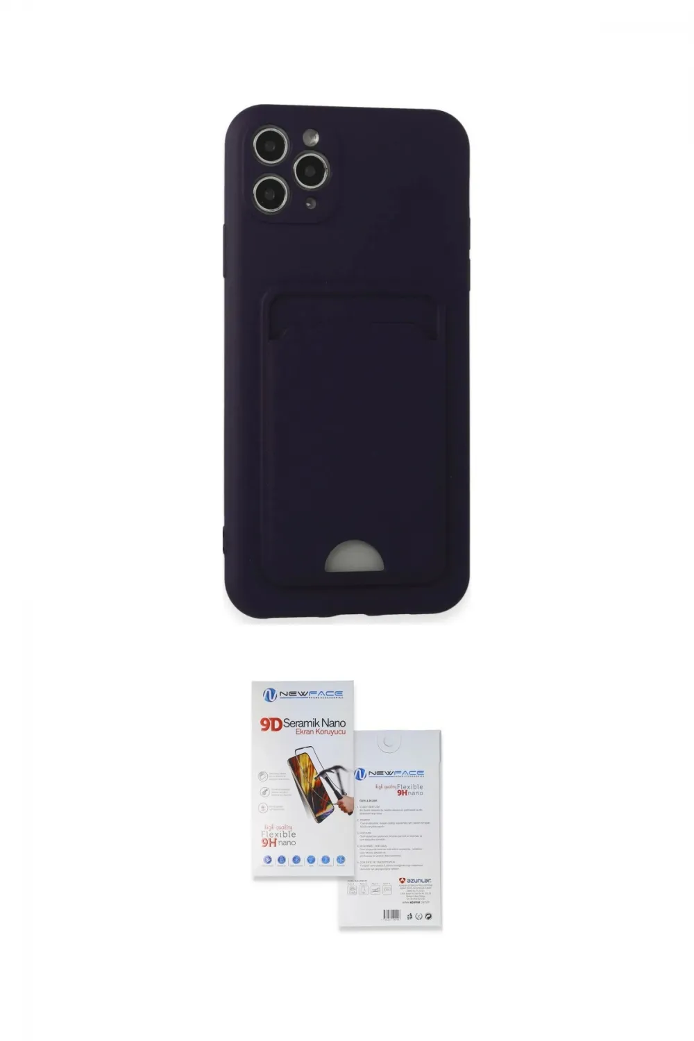 ieg™ iPhone 11 Pro Max Kılıf Vadi Çizgi Prime - Siyah Seramik Nano Ekran Koruyucu