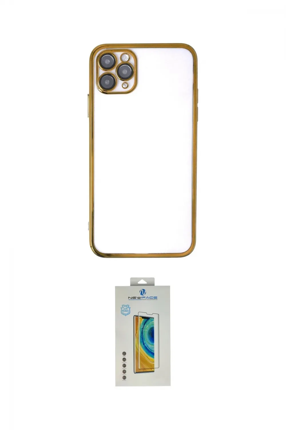 ieg™ iPhone 11 Pro Max Kılıf Vadi Minimal - Siyah Polymer Nano Ekran Koruyucu