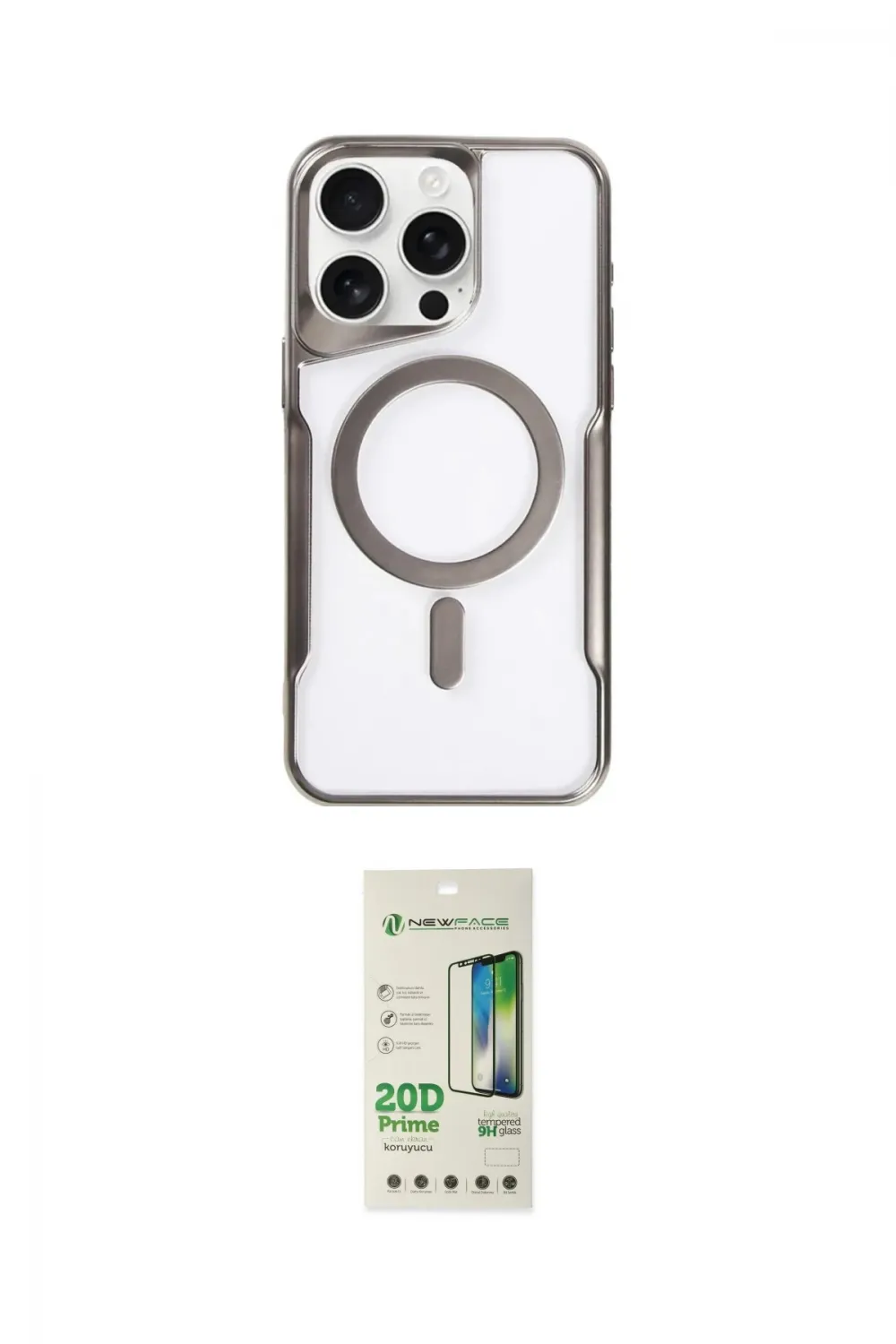 ieg™ iPhone 11 Pro Max Kılıf Yadigar Klasik Özel Seri - Siyah 20D Premium Cam Ekran Koruyucu